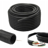 Chránička na kábel - Peszel 16 mm 750n rúrka s diaľkovým ovládaním UV 25 m (Vlnitá rúrka 16mm 750N s 25m UV diaľkovým ovládaním)