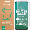 Hydrogélová fólia Bizon pre Realme 14x 5G/C55/C75/OnePlus Nord CE 3 Lite 2x