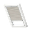 Plisé roleta na strešné okno VELUX na solárny pohon FSC F06 1171K sivá