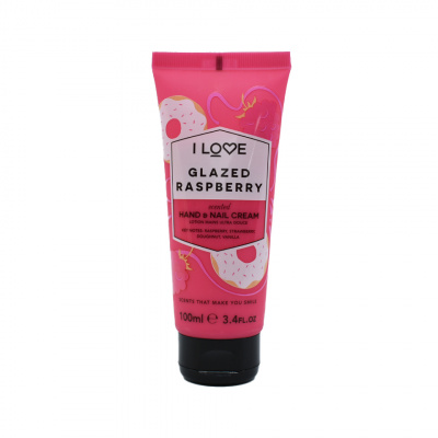 I Love Glazed Raspberry Hand & Nail Cream 100 ml