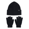 Dievčenská čiapka Under Armour G Beanie/Glove Combo čierna|UNI