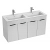Jika Cube umývadlo so skrinkou 116 cm biela H4536611763001