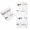 Baby Nellys Tetra Premium 70x80 cm black Goose biela 1 ks