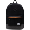 Batoh Herschel Heritage 10007-05722 Black Jedna veľkosť jedna velikost