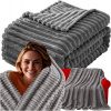 Deka Ruhhy polyester 160 cm x 200 cm šedá