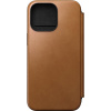 Puzdro na mobilný telefón Nomad Modern Leather Folio English Tan iPhone 15 Pro Max (NM01634485)