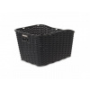 Koš BASIL Weave WP nosičový rattan syntetický černý