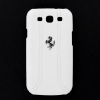 Ferrari puzdro plastové Samsung I9300 Galaxy S3 FEFFHCCS3FW biel