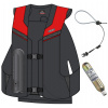 HIT-AIR MLV 2 AIRBAG VESTA LIMITOVANÁ EDICE - ČERNO-ČERVENÁ Velikost: Large (XL-3XL)