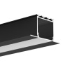 LED profil do sádrokartonu LARKO černý - LED profil LARKO černý - 3m