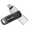 USB kľúč SanDisk iXpand 64 GB USB Type-A / Lightning 3.2 Gen 2 (3.1 Gen 2) Čierna Strieborná