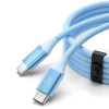 Orico CDX 100W 5A Power Delivery USB-C - USB-C kábel 1m - modrý (Orico CDX 100W 5A Power Delivery USB-C - USB-C kábel 1m - modrý)