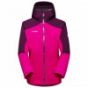 Mammut Convey Tour HS Hooded Jacket Women pink-grape S; Růžová bunda