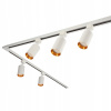 Kolajnicové led svietidla - 2m + 2m + 5x GU10 reťazca sada + linker l (2m + 2m + 5x GU10 reťazca sada + linker l)