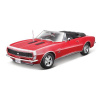 Maisto - 1967 Chevrolet Camaro SS 396 Convertible, červený, 1:18