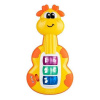 Interaktívna hračka so svetlom a melódiou Gitara Žirafa, žltá/oranžová Chicco