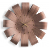 Designové nástěnné hodiny Nomon Ciclo CING walnut 55cm