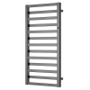Instalprojekt POPPY kúpeľňový radiátor 400x670 mm 261 W stredové pripojenie Antracit RADPPY407016SP