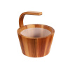 Sentiotec Drevené vedro s rúčkou 4 L Red Cedar (342-D)