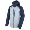 Pánska hardshellová bunda Husky Nanook M dk. blue/lt. grey, S