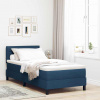 zahrada-XL Posteľ boxspring s matracom s matracmi Modrá 80 x 200 cm látka 3338572