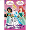 Omaľovánka A4 Princess Disney