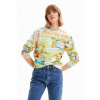 Dámská mikina DESIGUAL 23SWSK60 4012 SWEAT BUGS UKELELE velikost S