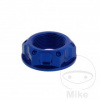 Matka krku riadenia M22X1.00 mm Alu modrý Pre Yamaha XV 1600 Wild Star / XV 1700 Road Star 1999-2005