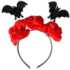 Čelenka Halloween červená