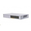 Cisco switch CBS110-16PP (16xGbE, 8xPoE+, 64W, fanless)