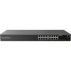 Grandstream GWN7802P L2+ Managed Network Switch 16x 1Gb RJ45, 4x SFP, PoE, DHCP, QoS, VLAN