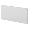 Mexen, Mexen Flat CVF21 panelový radiátor 600 x 1000 mm, spodné pripojenie, 1210 W, biely - W621F-060-100-00