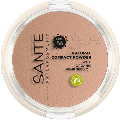 Kompaktný púder Neutral beige 02 Sante Obsah: 9 g