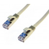 DATACOM Patch cord UTP CAT6 0,25m šedý FLAT plochý 1439