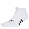 adidas Performance Cushioned Low 3 Pack Trainer Socks Childrens White 10 - 11.5k