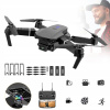 WIFI FPV DIAĽKOVO OVLÁDANÝ QUADCOPTER S DVOJITOU KAMEROU, 3 BATÉRIE, DARČEK