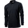Polokošeľa STEDMAN POLO LS MEN Black Opal čierna XXL