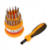 Sada skrutkovačov s vymeniteľnými hrotmi 6036B 31 kusov