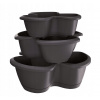 Kvetináč plast čierny Prosperplast 47 cm x 47 x 40,5 cm