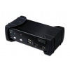 DIGITUS Přepínač KVM, DVI, USB 2-port, 1 uživatel, vč. 4 kabelové sady, 1,8 m, audio