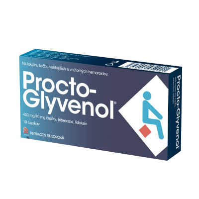 Procto-Glyvenol sup (blis.Al/PE) 1x10 ks