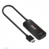 CLUB3D CAC-1336 adaptér k video kabelům 1 m HDMI + USB USB typu C Černá