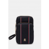 Tommy Hilfiger kryt na telefón dámsky z imitácie kože AW0AW18659 tmavomodrá ONE SIZE