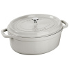 Staub Hrniec STAUB oválny 37cm biely hľuzovka 8l