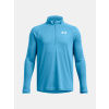 Under Armour Chlapčenské tričko UA Tech 2.0 1/2 Zip Modrá YLG