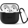 Epico odolný silikónový kryt pre Airpods 4 čierny 9911101300035