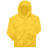 B&C Detská ľahká vetrovka JK001 Pop Yellow 5/6 (110/116)