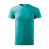 MALFINI Tričko Basic 129, krátký rukáv, pánské MAL-1291919 4XL Zelená emerald