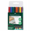 Permanentný popisovač viacfarebný Faber-Castell 8 ks