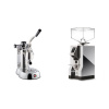 La Pavoni Stradivari Professional Lusso + Eureka Mignon Specialita, CR chrome